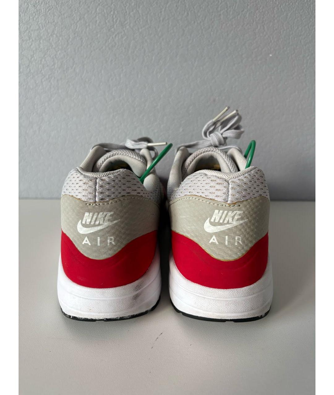 NIKE Серые текстильные низкие кроссовки / кеды, фото 4