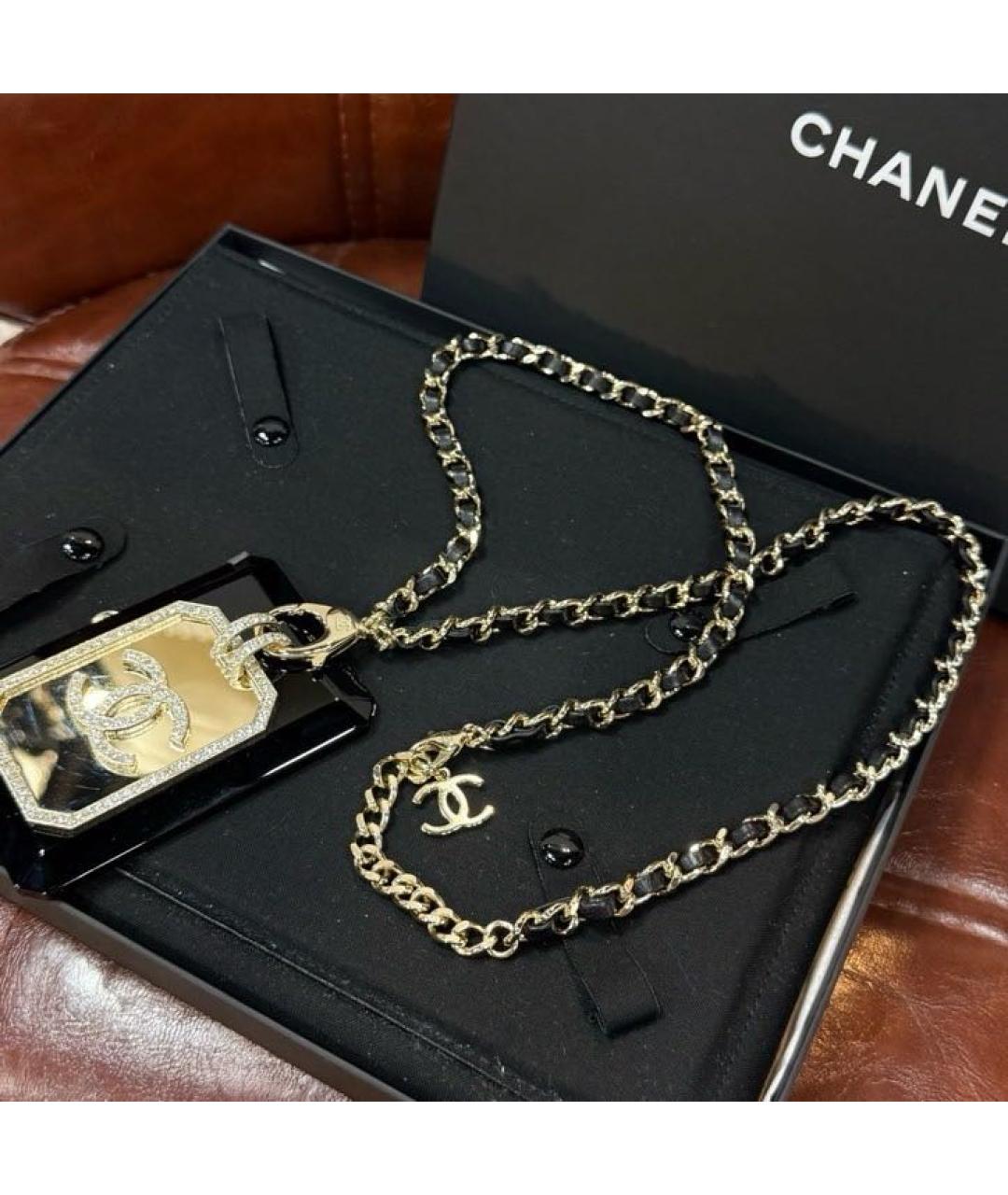 CHANEL Золотая подвеска, фото 5