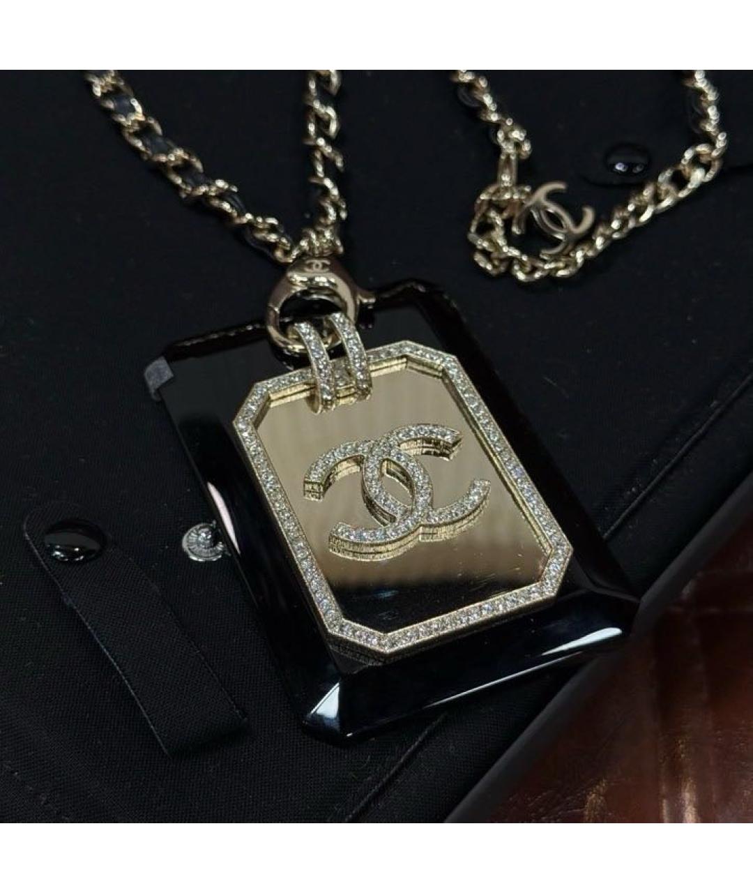 CHANEL Золотая подвеска, фото 3