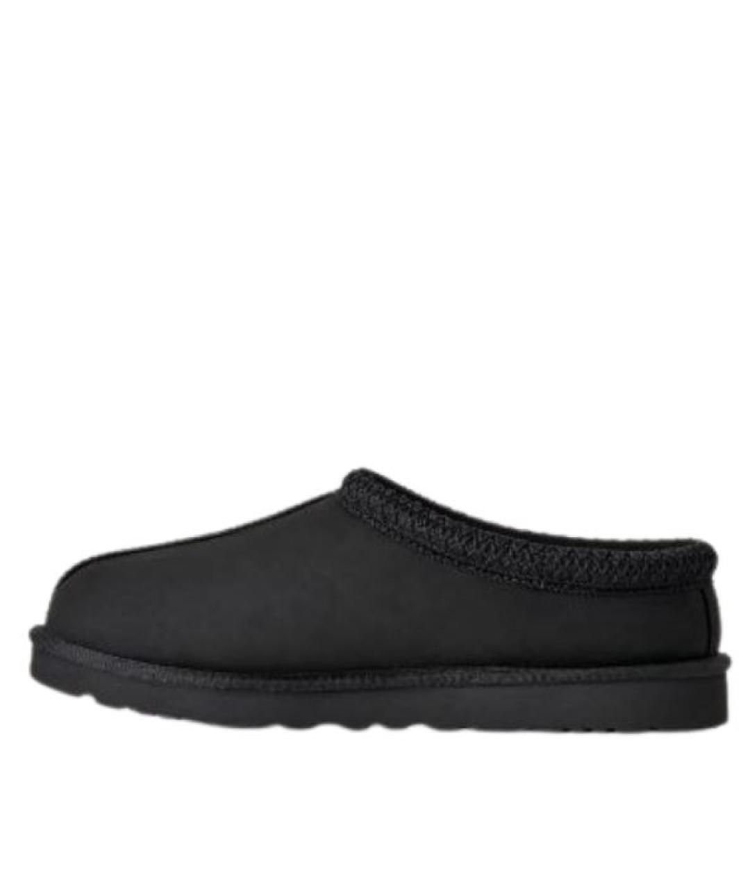 UGG Черные нубуковые низкие ботинки, фото 2