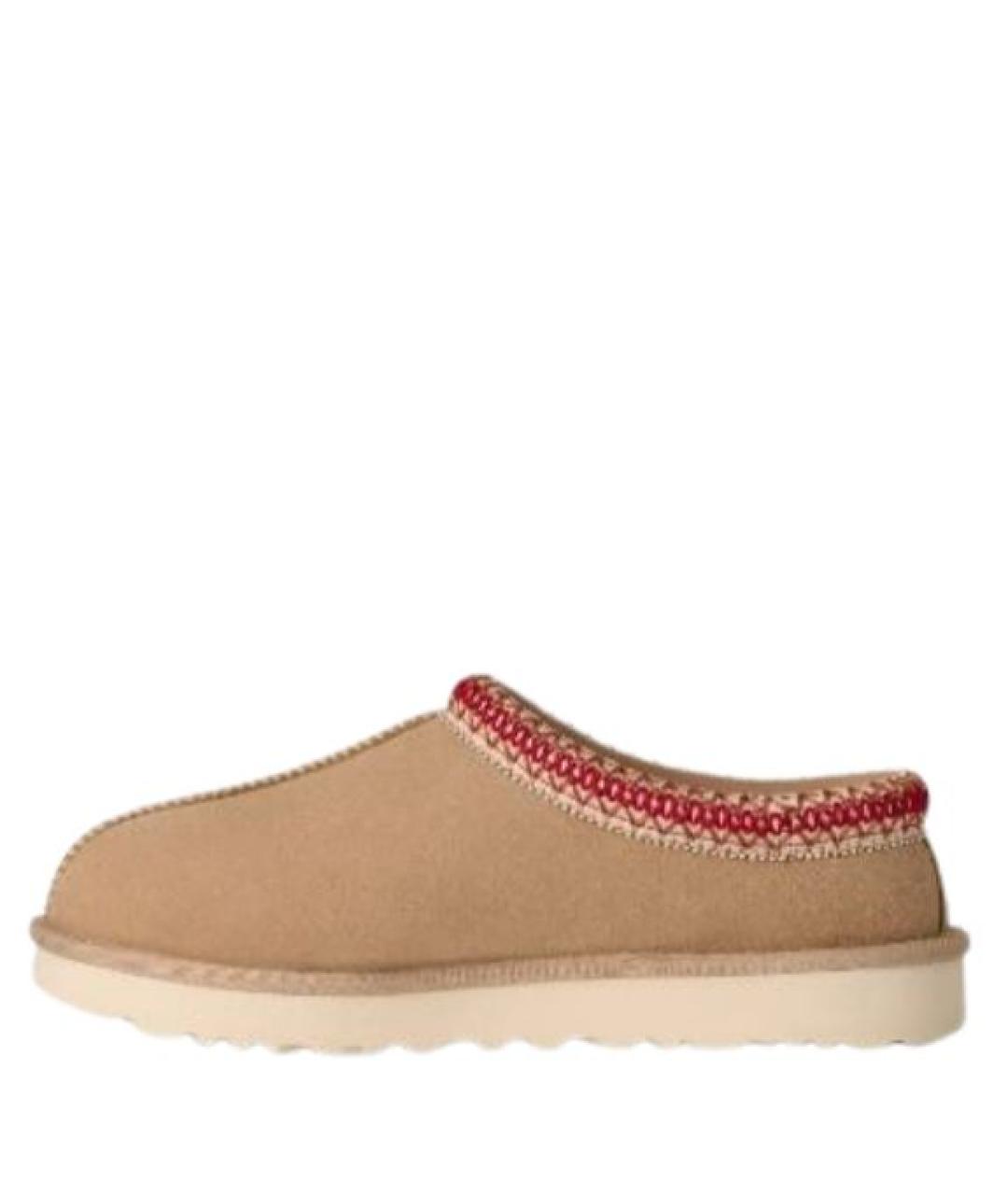 UGG Бежевые нубуковые ботинки, фото 2