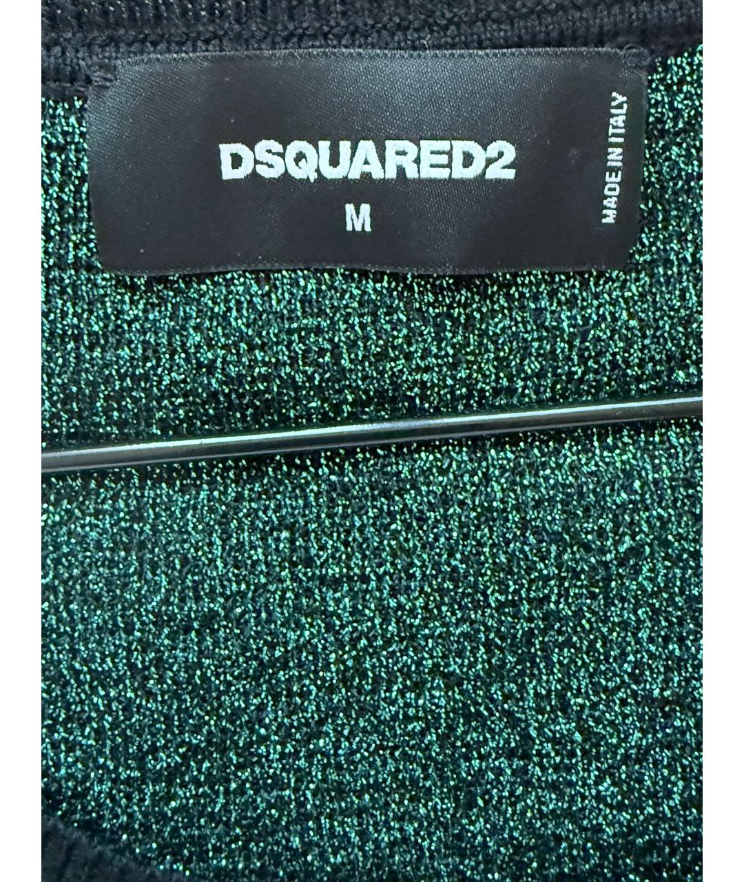 DSQUARED2 Мульти вискозное вечернее платье, фото 3