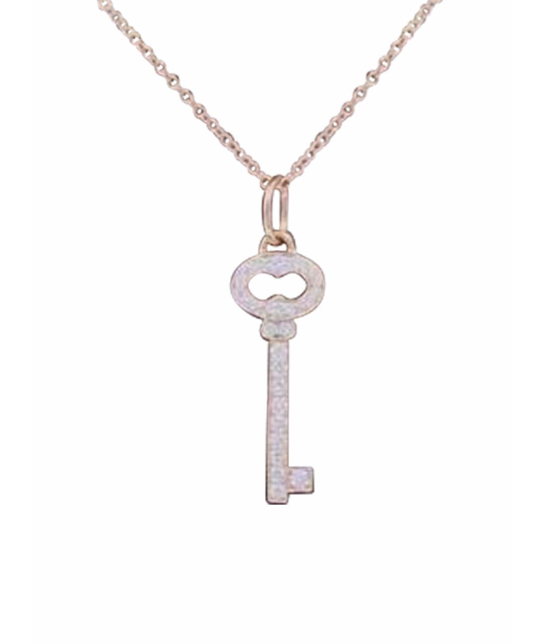 TIFFANY&CO Розовое колье из розового золота, фото 1