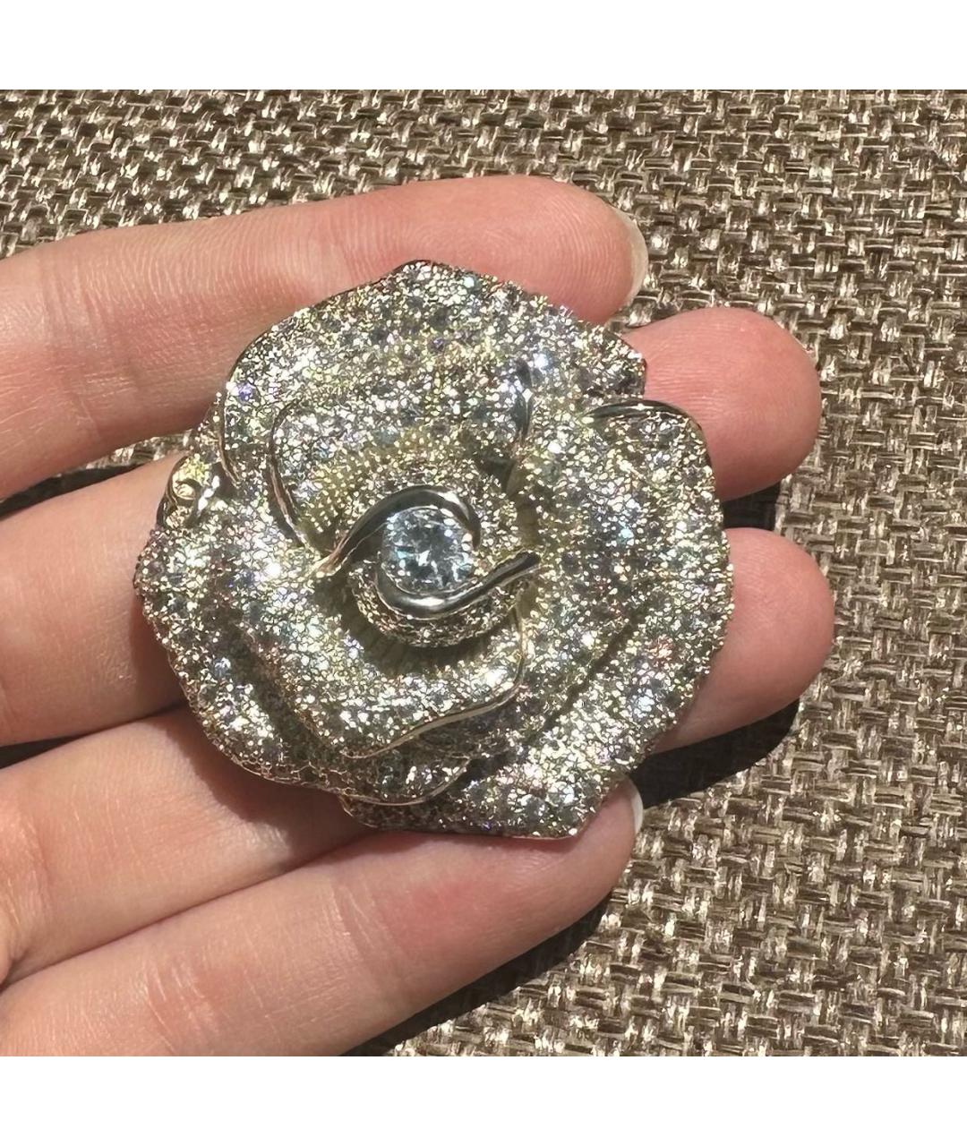 CHANEL Серебряная с серебряным покрытием булавка / брошь, фото 5