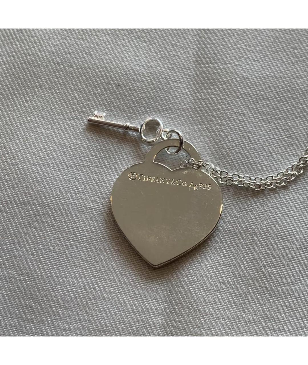 TIFFANY&CO Серебряная серебряная подвеска, фото 2