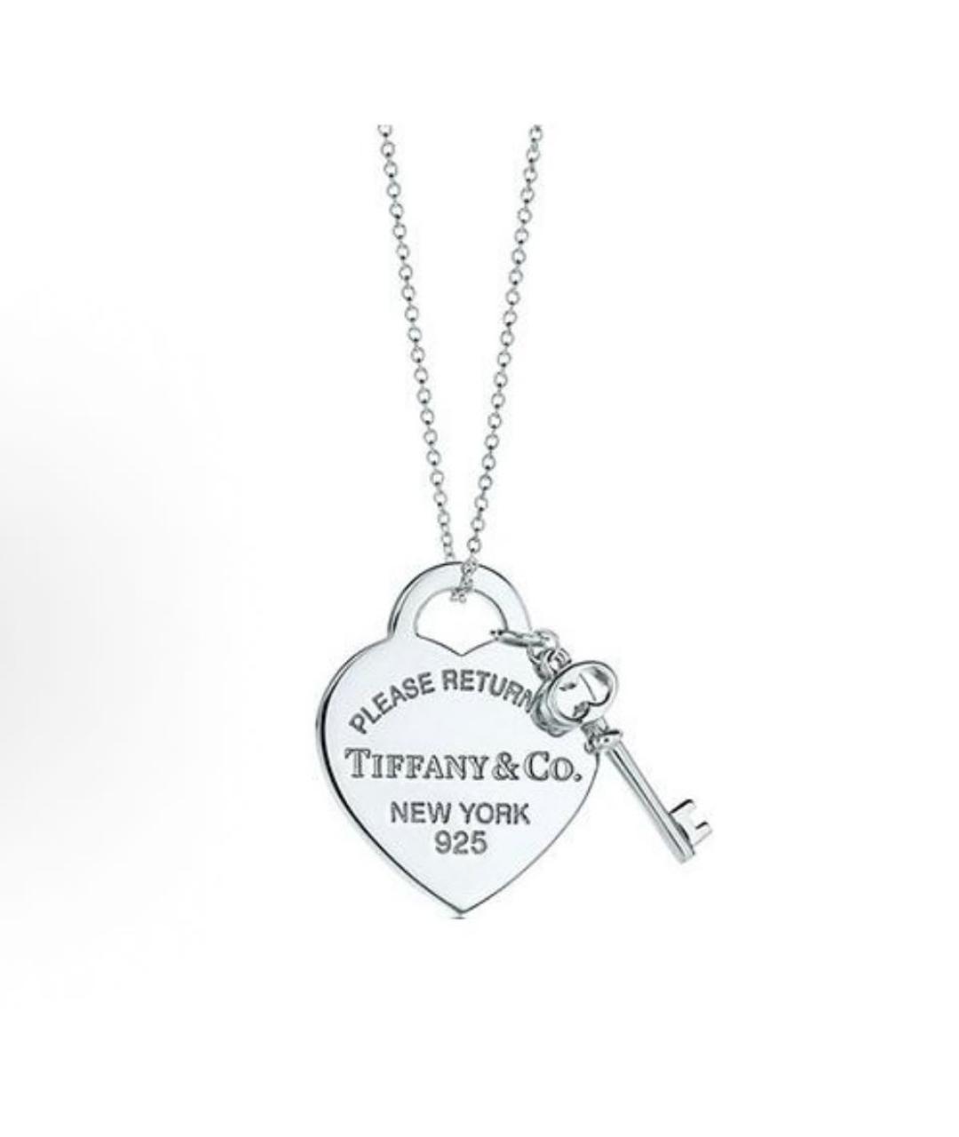 TIFFANY&CO Серебряная серебряная подвеска, фото 7
