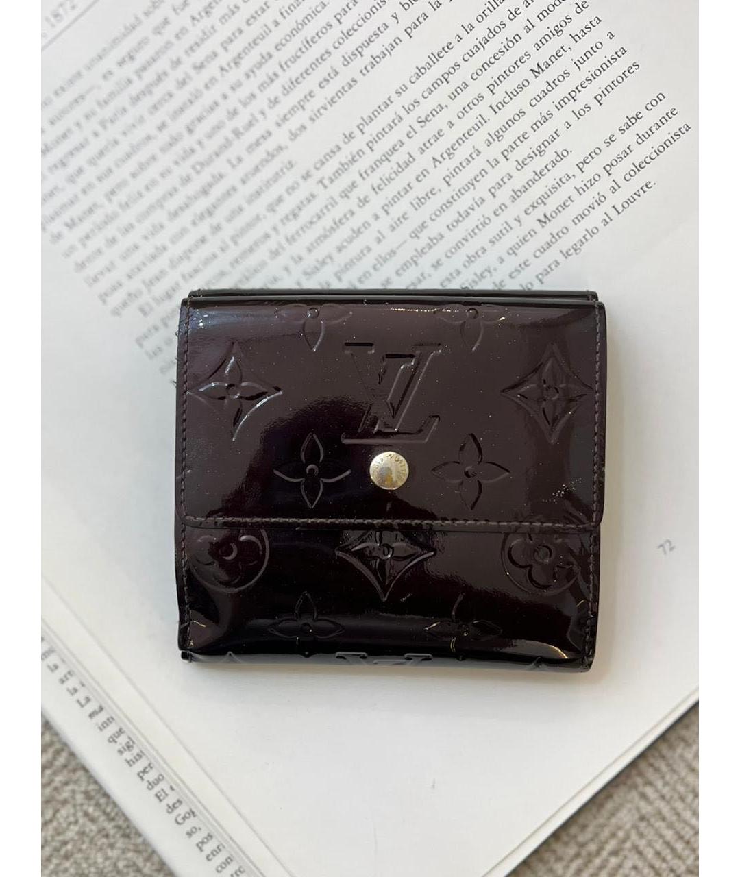 LOUIS VUITTON Кошелек из лакированной кожи, фото 9