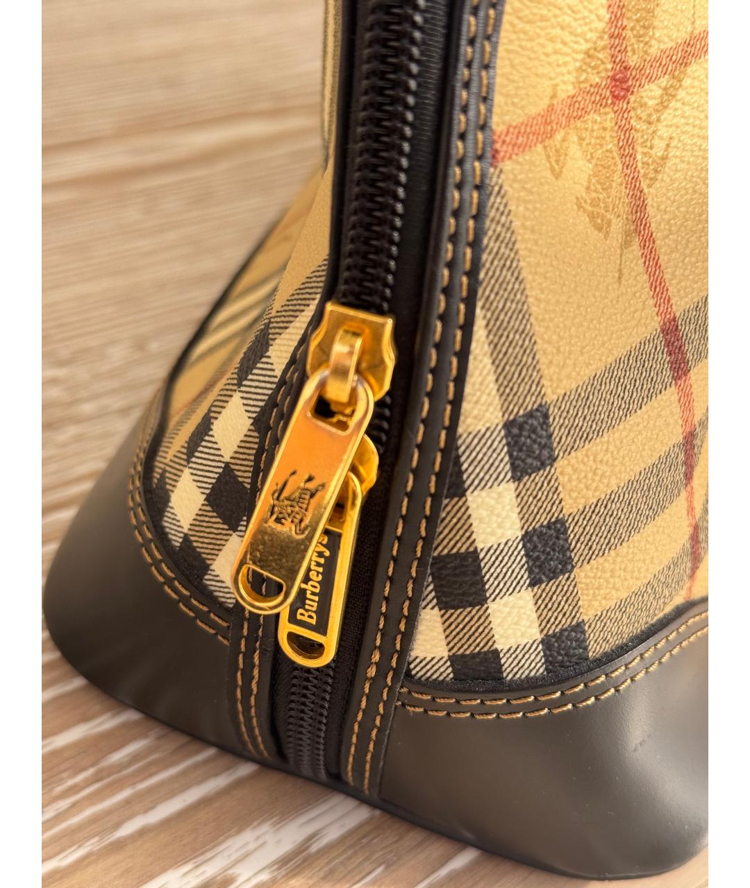 BURBERRY Кожаная сумка через плечо, фото 2