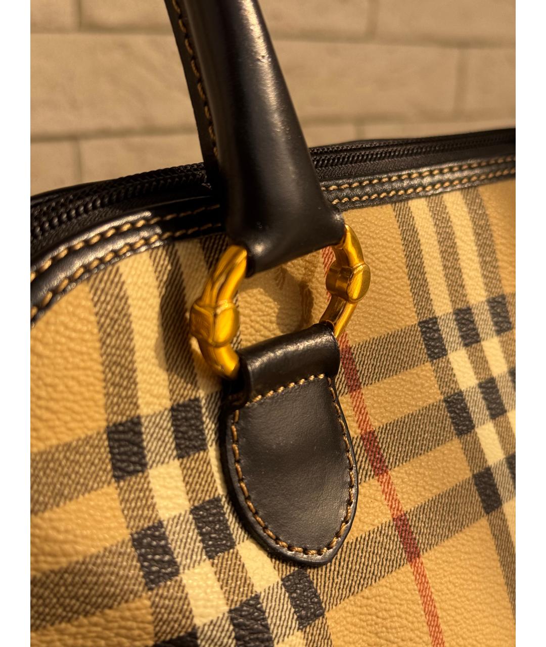 BURBERRY Кожаная сумка через плечо, фото 3