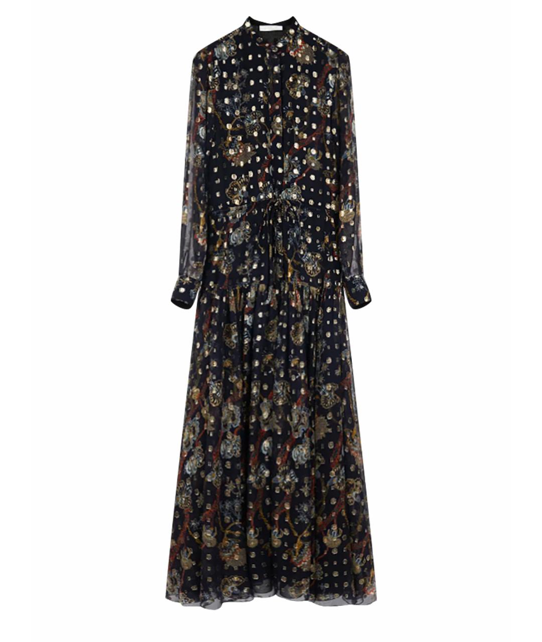 CHLOE Мульти шелковое повседневное платье, фото 1