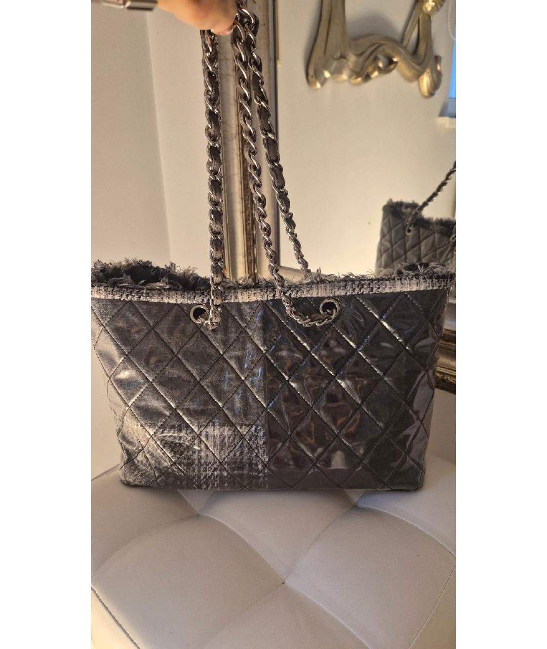 CHANEL Кожаная сумка тоут, фото 7