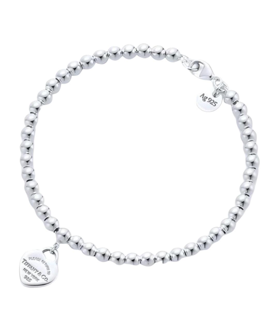 TIFFANY&CO Бирюзовый серебряный браслет, фото 1