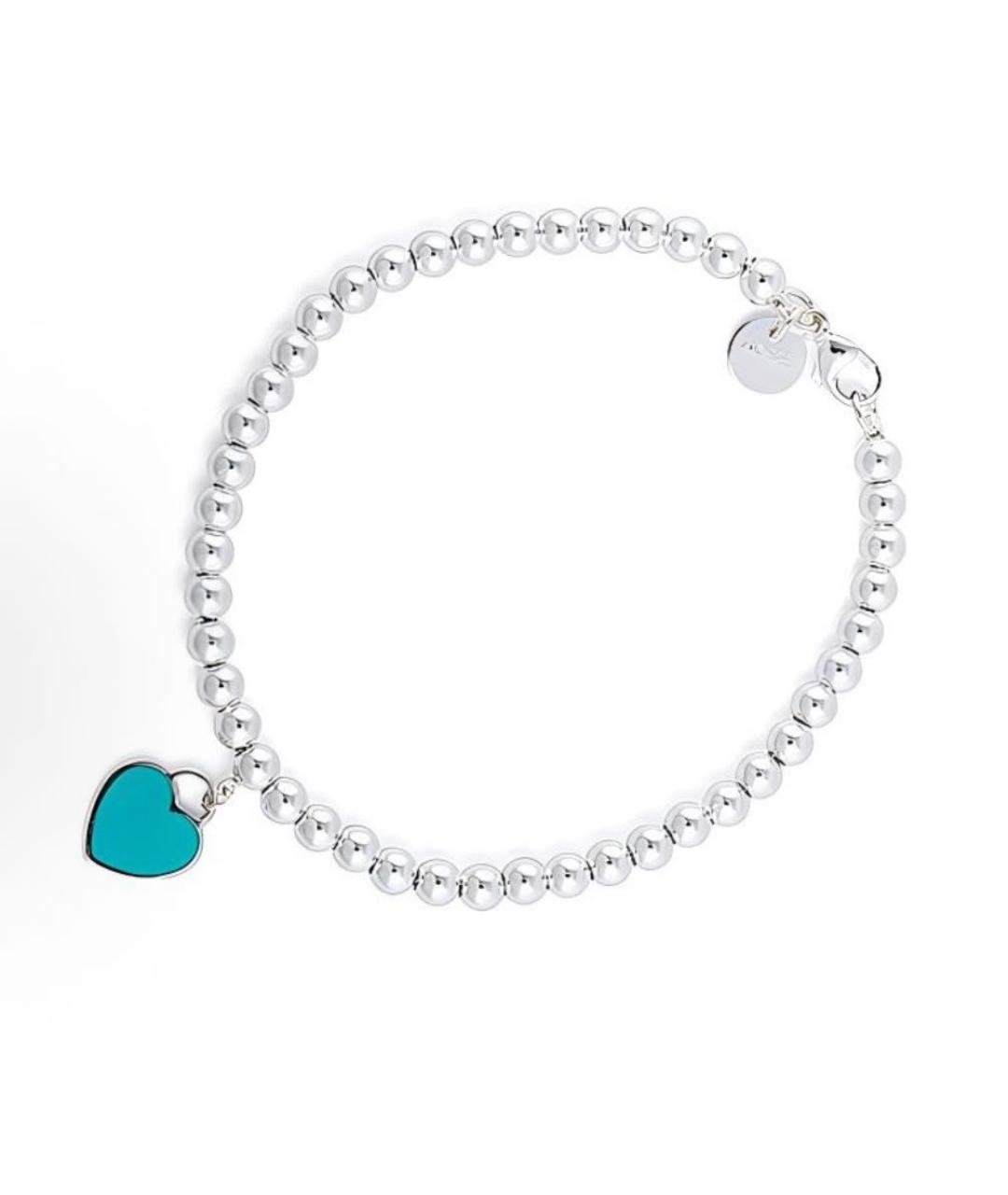 TIFFANY&CO Бирюзовый серебряный браслет, фото 3
