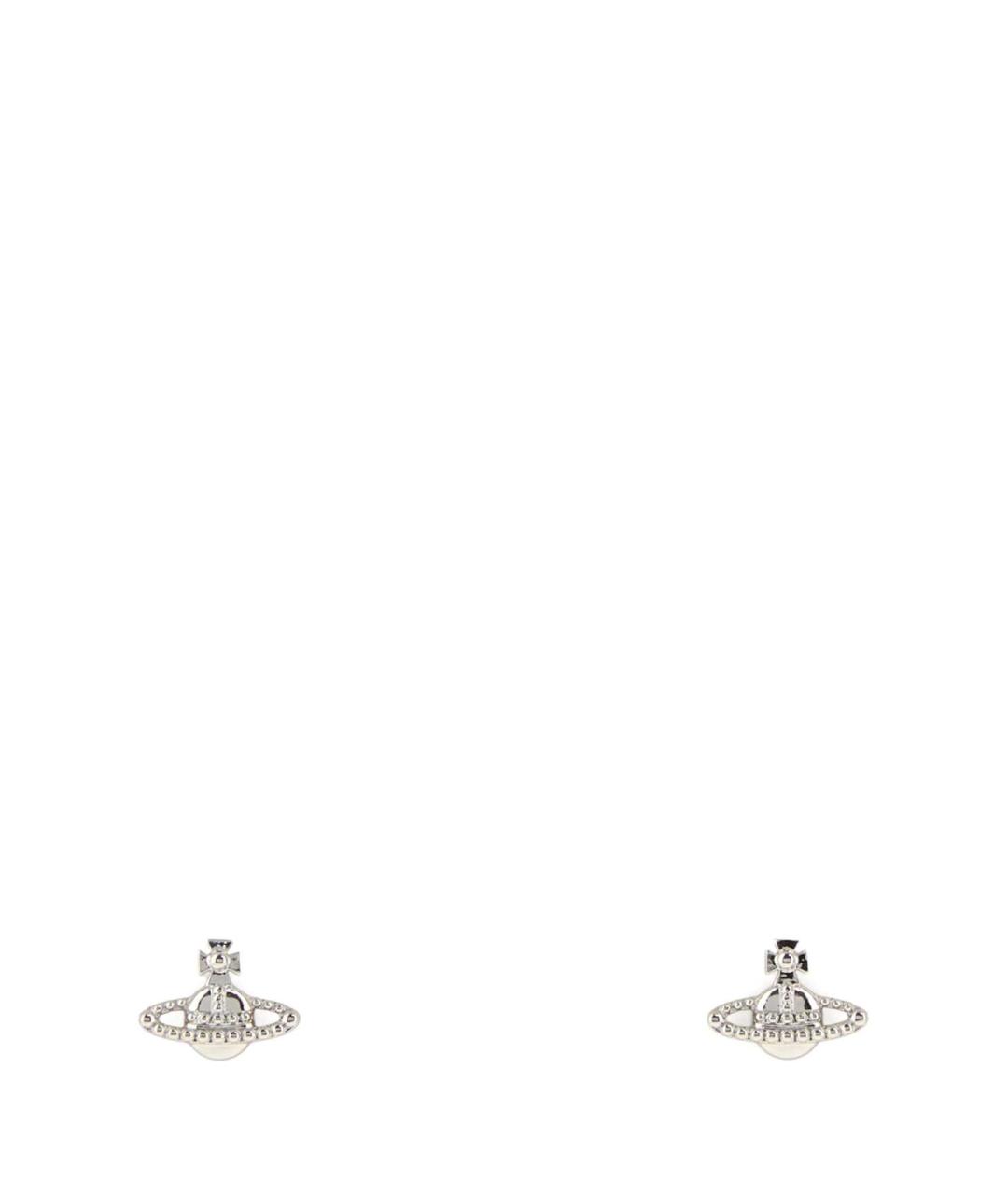 VIVIENNE WESTWOOD Серебряные латунные серьги, фото 1