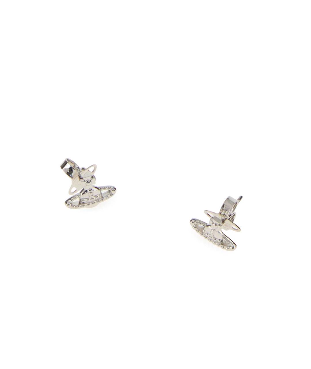 VIVIENNE WESTWOOD Серебряные латунные серьги, фото 2
