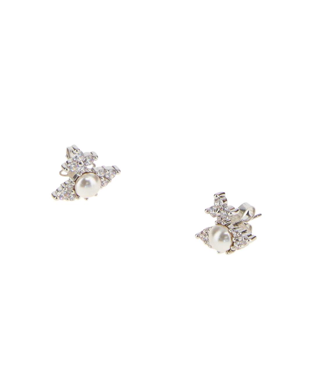 VIVIENNE WESTWOOD Серебряные латунные серьги, фото 2
