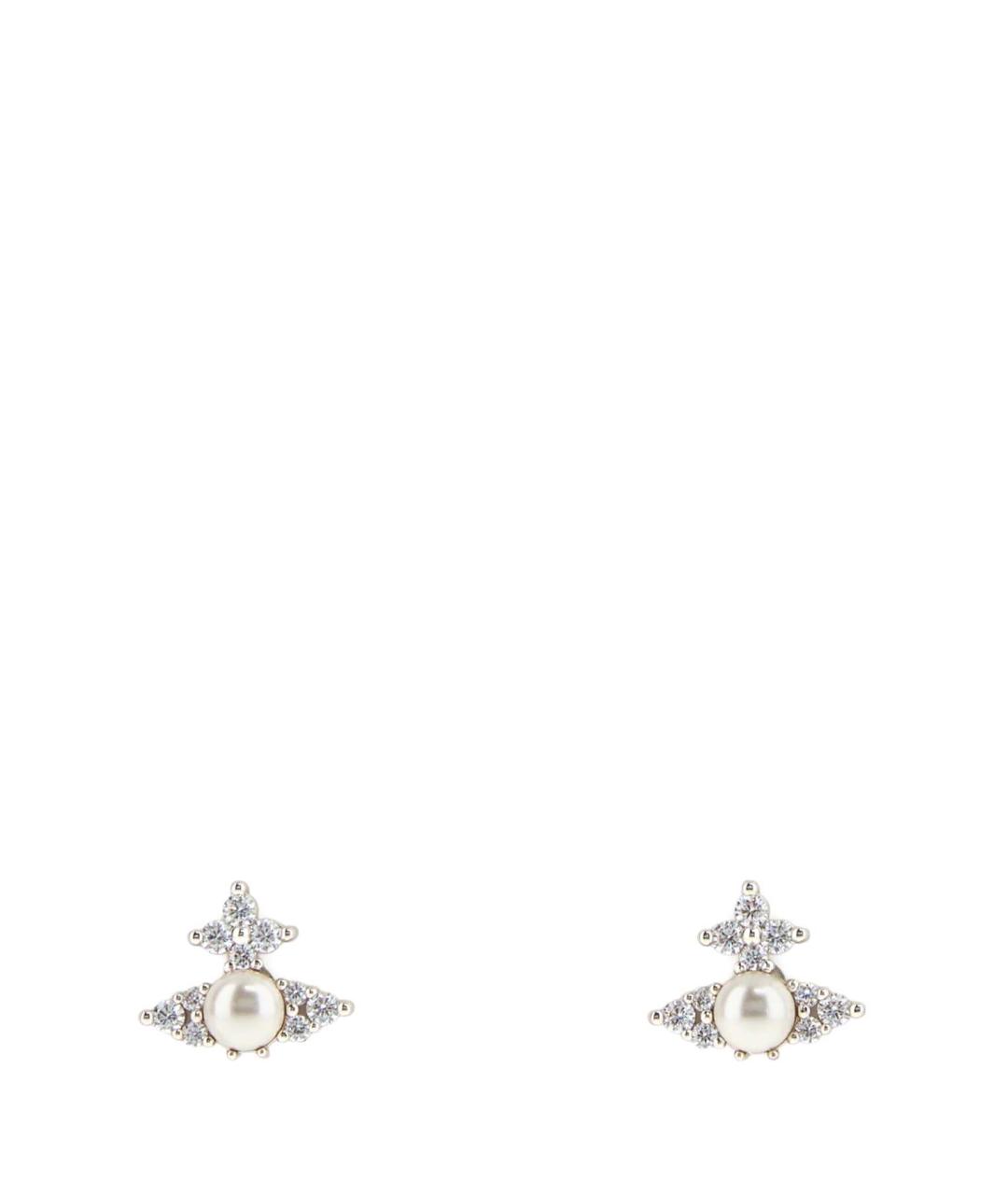VIVIENNE WESTWOOD Серебряные латунные серьги, фото 1