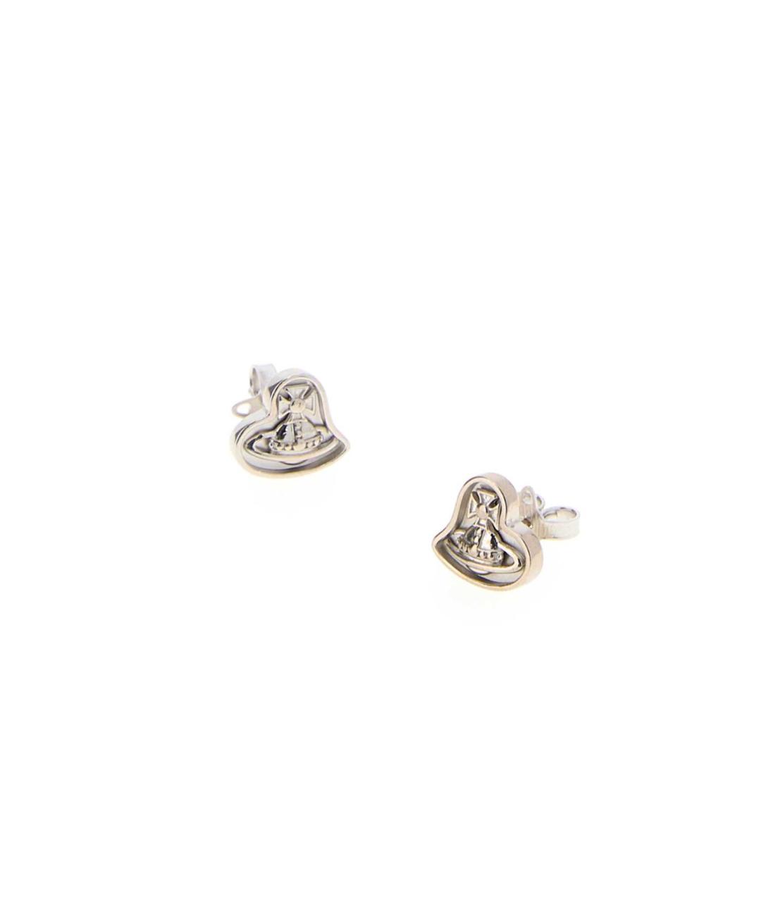 VIVIENNE WESTWOOD Серебряные металлические серьги, фото 2