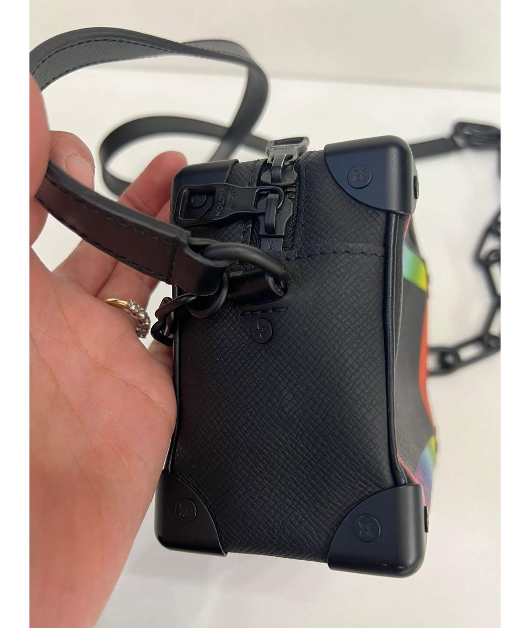LOUIS VUITTON Черная сумка на плечо, фото 3