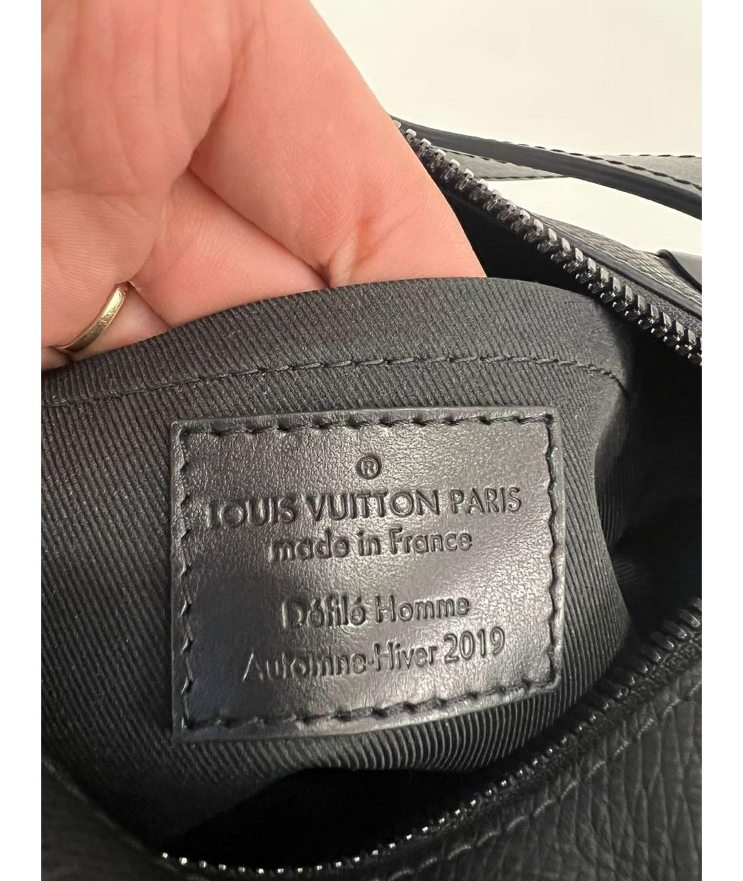 LOUIS VUITTON Черная сумка на плечо, фото 6