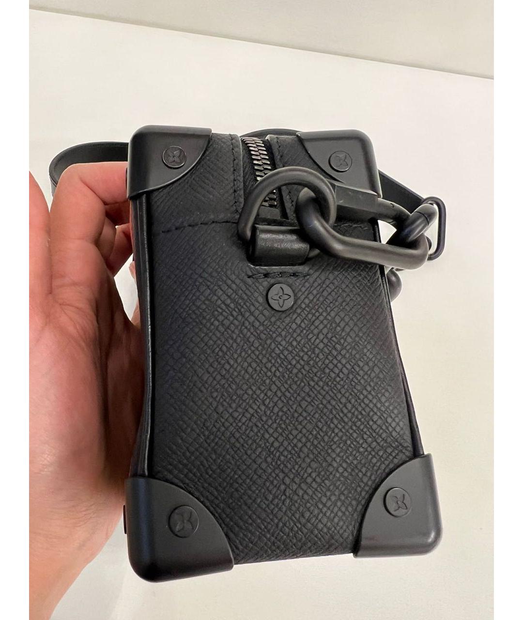 LOUIS VUITTON Черная сумка на плечо, фото 4