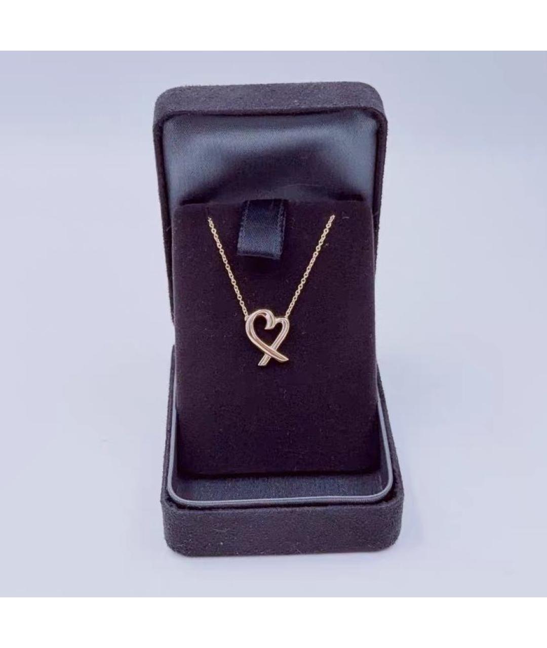 TIFFANY&CO Розовое колье из розового золота, фото 2
