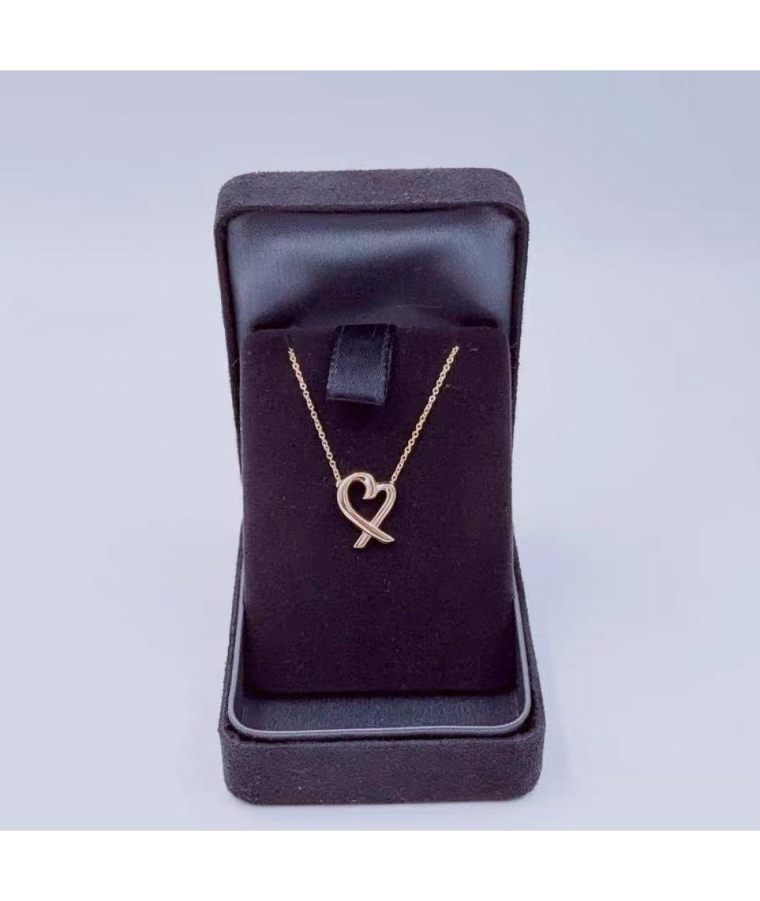 TIFFANY&CO Розовое колье из розового золота, фото 7