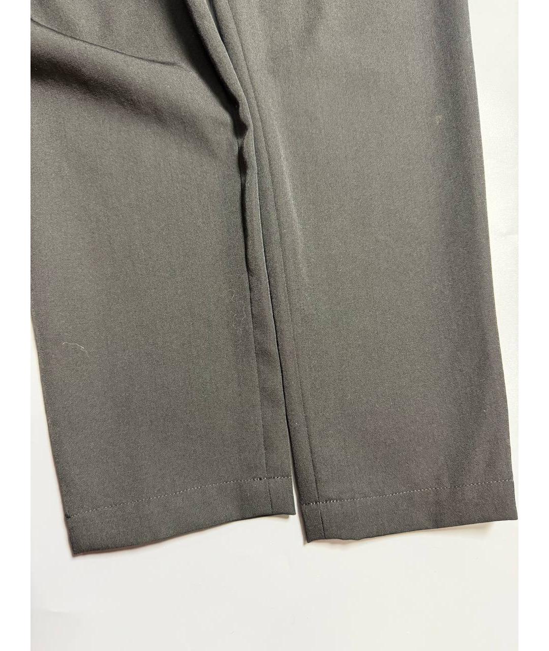 YOHJI YAMAMOTO Черные прямые брюки, фото 6