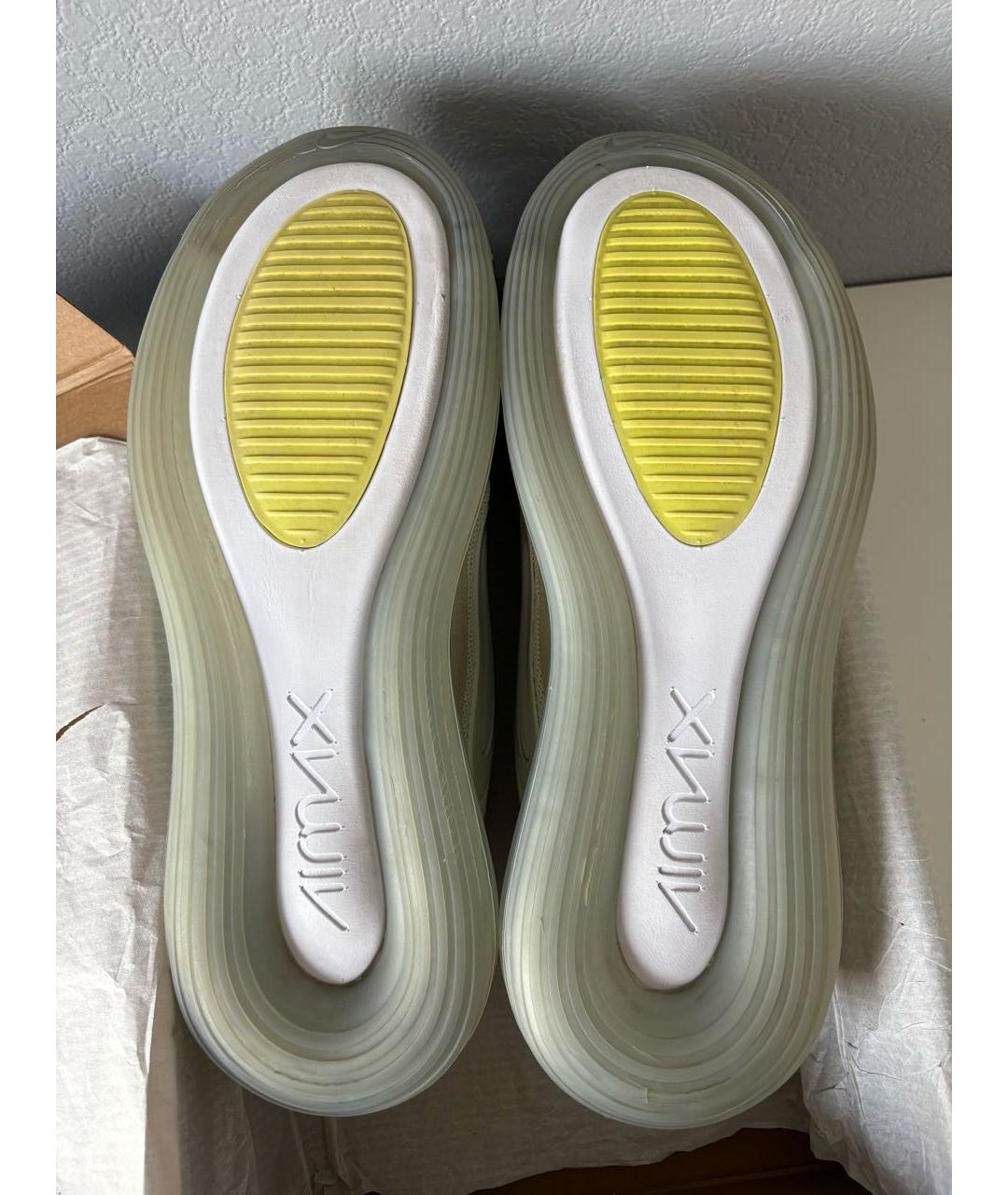 NIKE Серые текстильные низкие кроссовки / кеды, фото 5