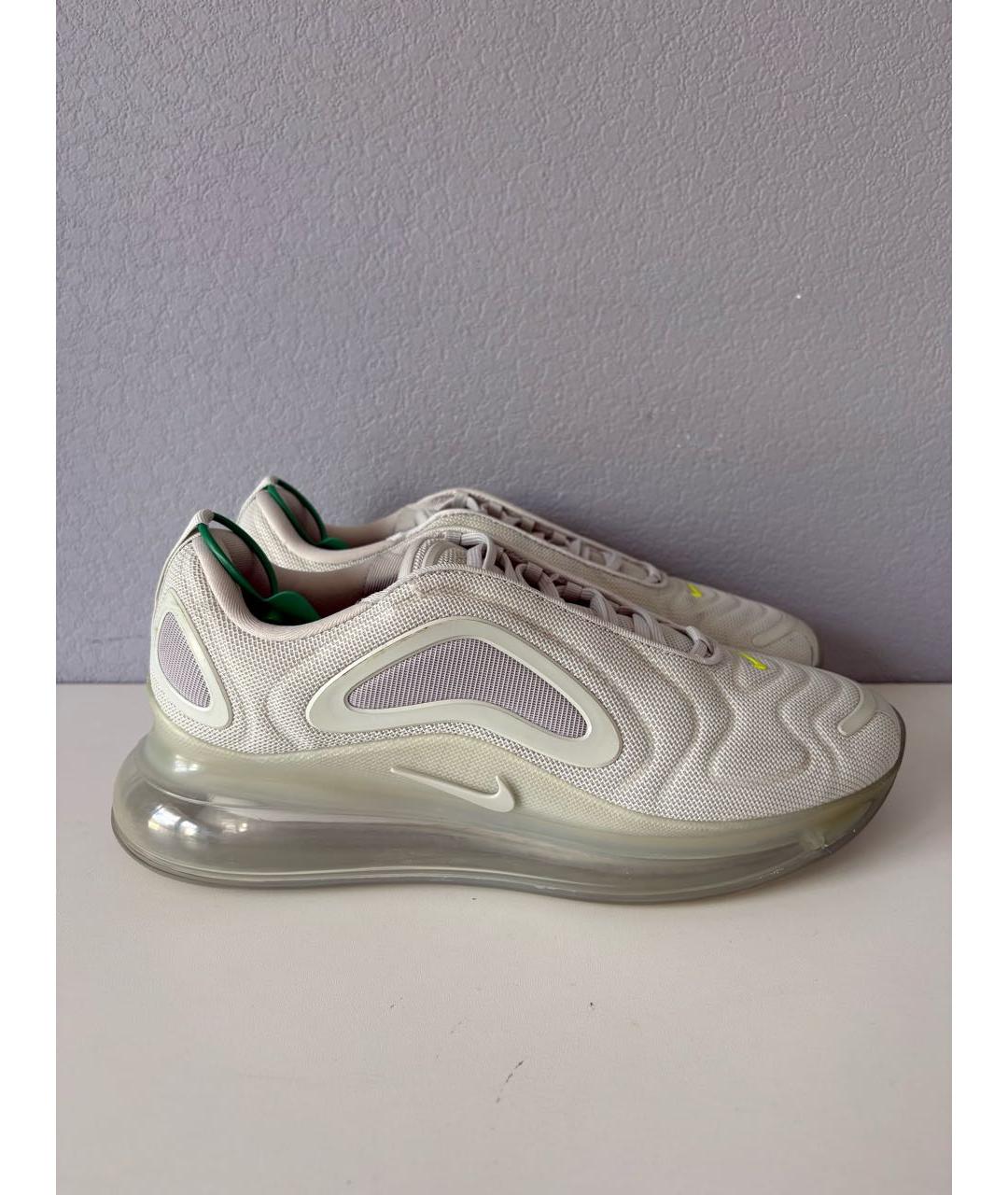 NIKE Серые текстильные низкие кроссовки / кеды, фото 3