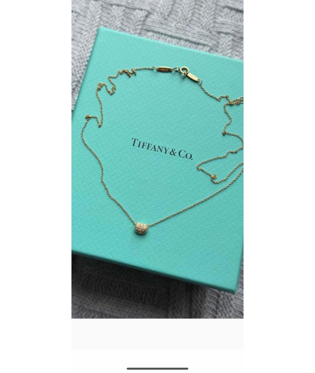 TIFFANY&CO Желтое колье из желтого золота, фото 6