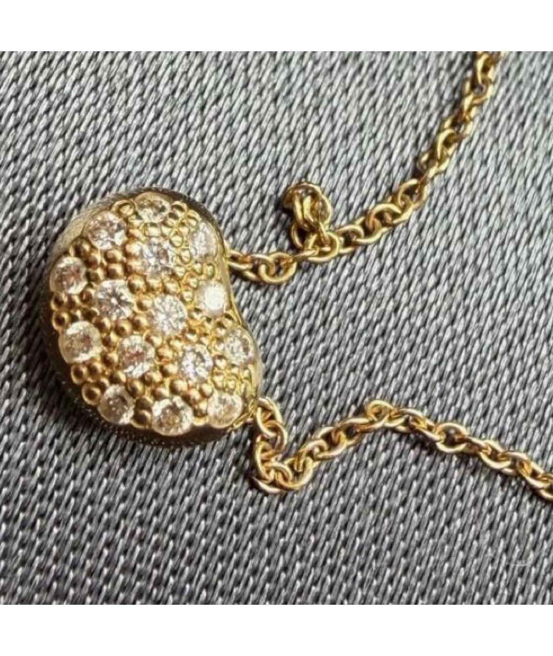 TIFFANY&CO Желтое колье из желтого золота, фото 2
