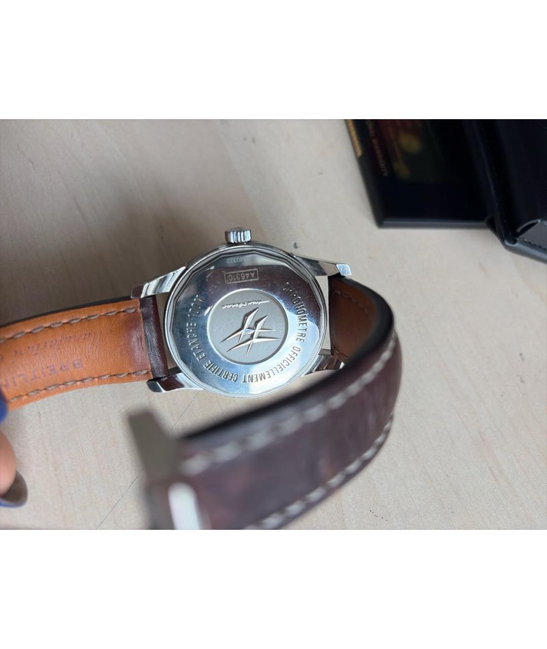 BREITLING Коричневые часы, фото 2