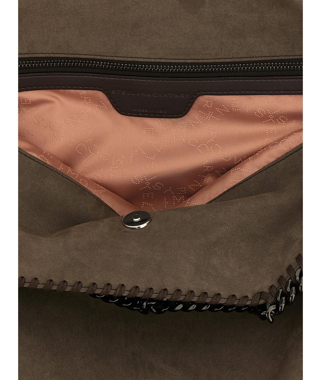 STELLA MCCARTNEY Бежевая сумка тоут из искусственной кожи, фото 4