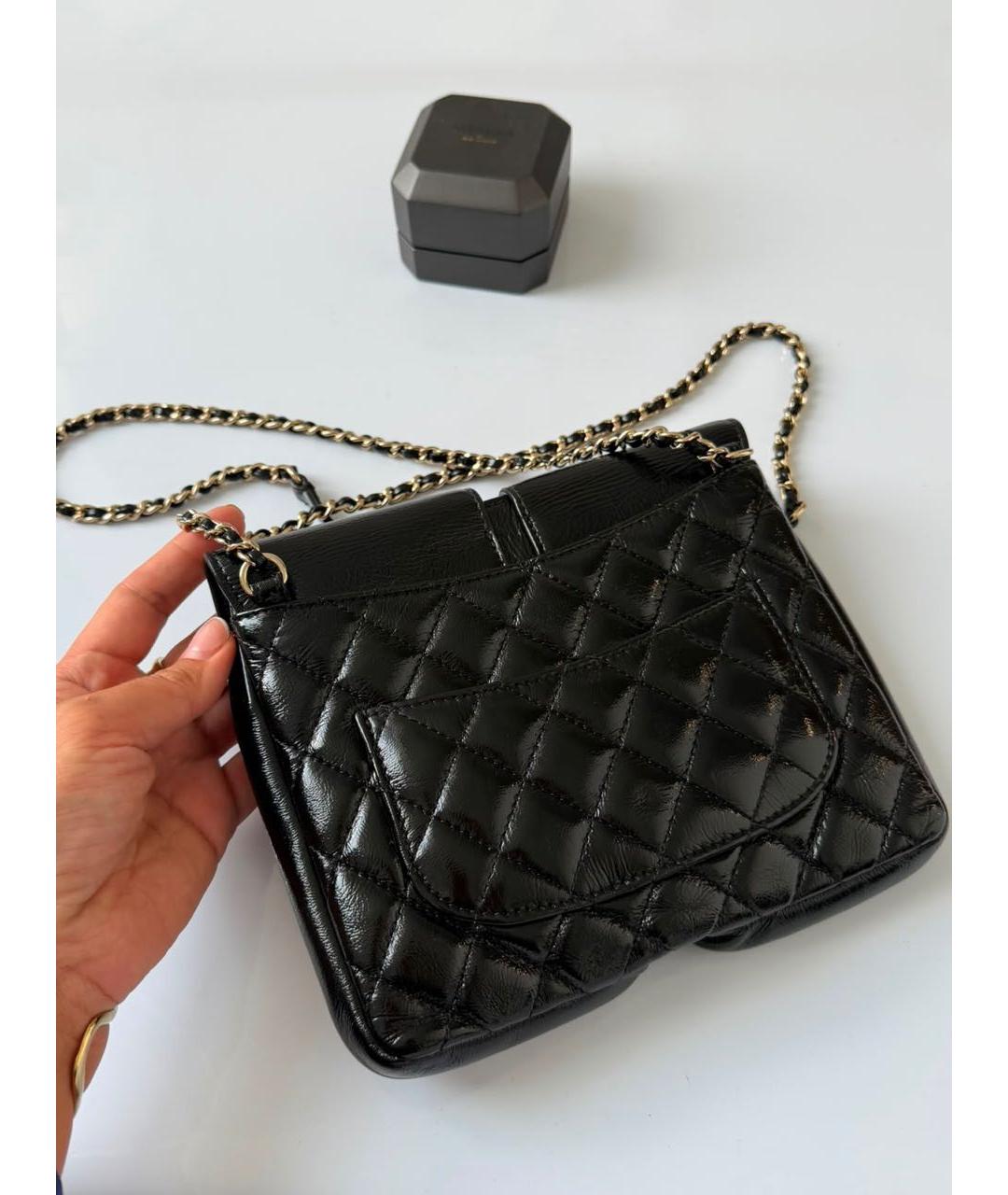 CHANEL Черная сумка через плечо, фото 2