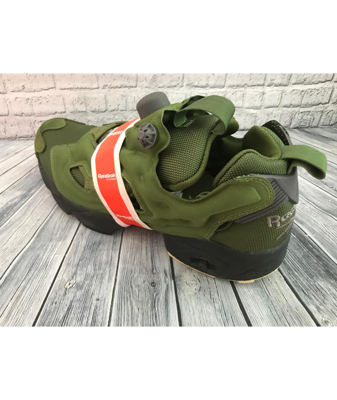 REEBOK Хаки высокие кроссовки / кеды, фото 4