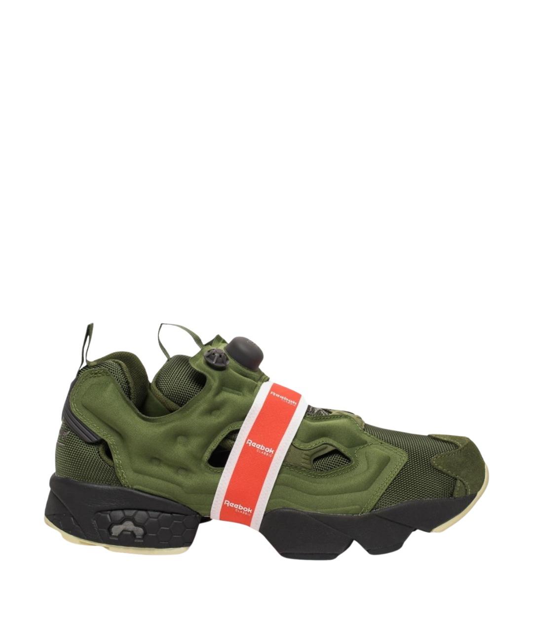 REEBOK Хаки высокие кроссовки / кеды, фото 1
