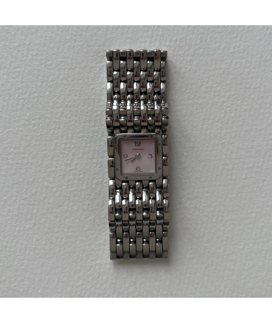CARTIER Розовые часы, фото 8