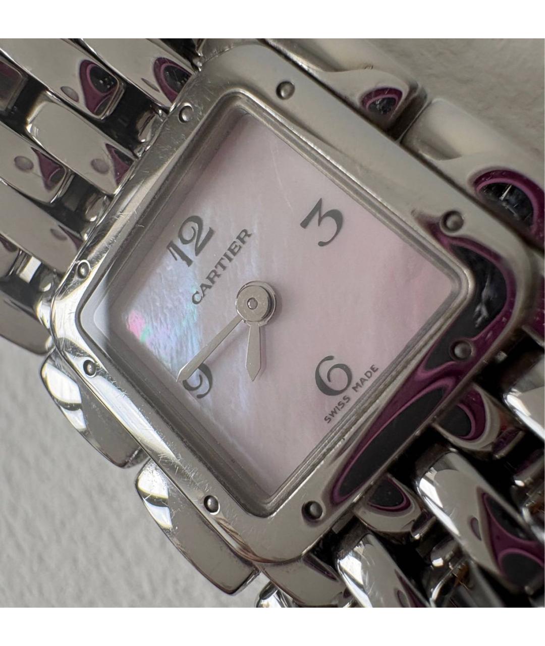 CARTIER Розовые часы, фото 2