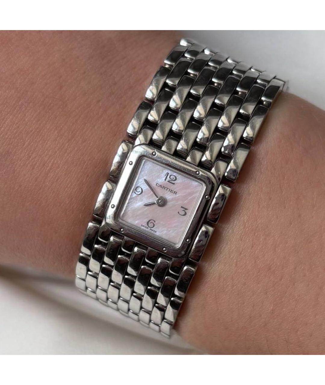 CARTIER Розовые часы, фото 7