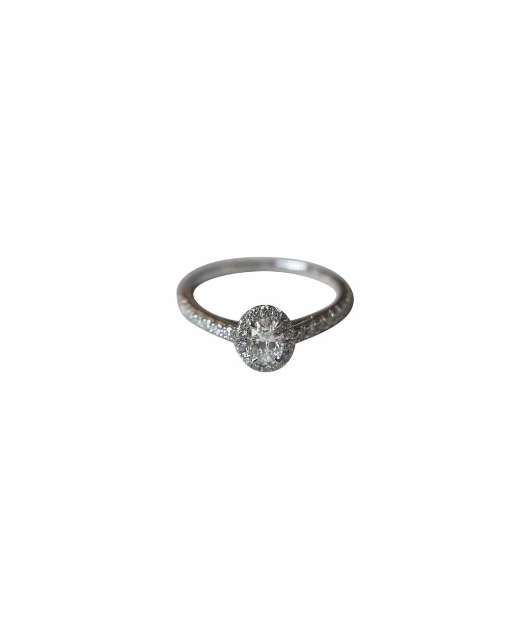 TIFFANY&CO Серебряное платиновое кольцо, фото 1