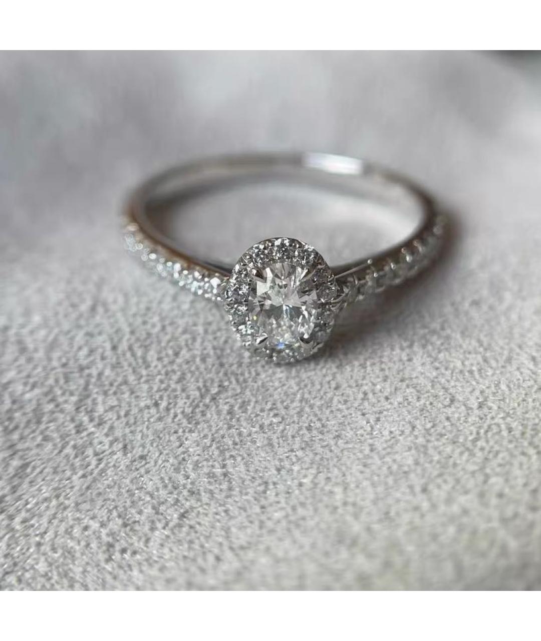 TIFFANY&CO Серебряное платиновое кольцо, фото 4