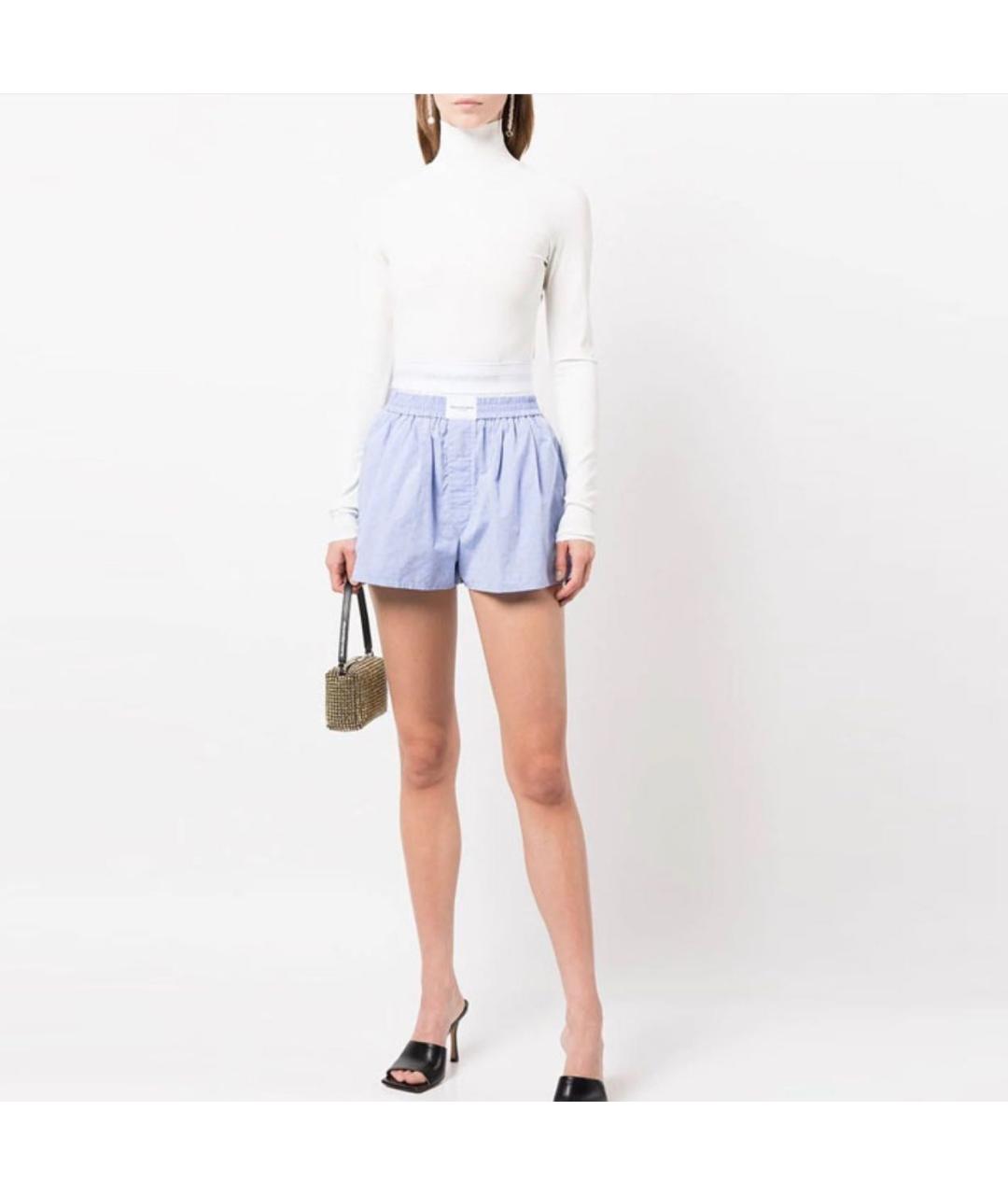 ALEXANDER WANG Голубые шорты, фото 7