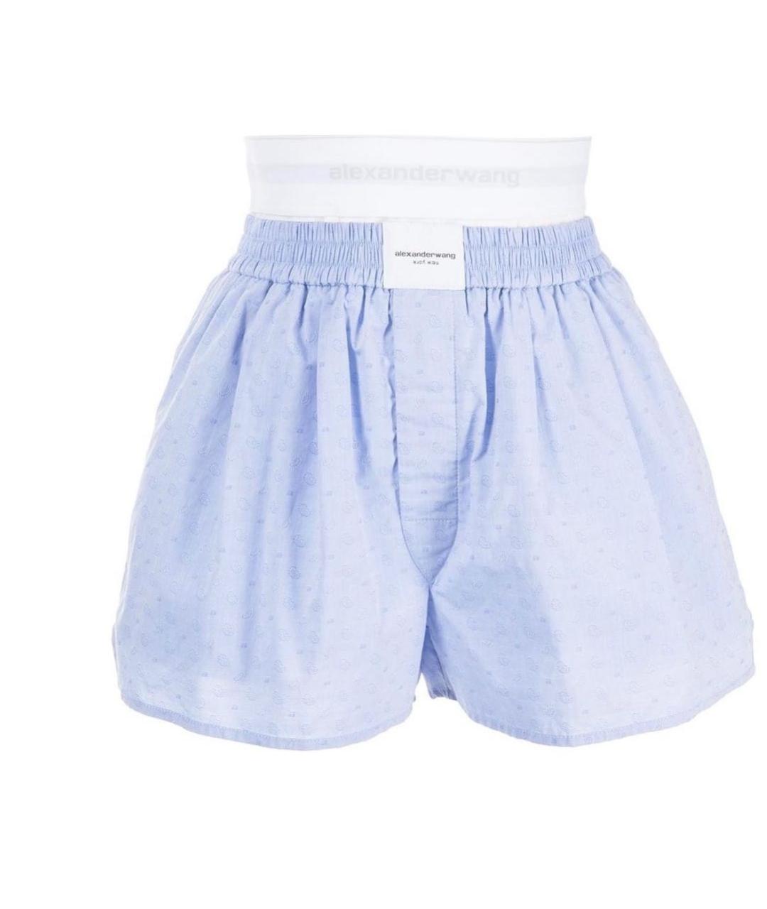 ALEXANDER WANG Голубые шорты, фото 9