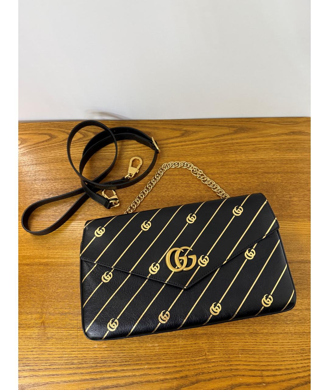 GUCCI Кожаная сумка через плечо, фото 6