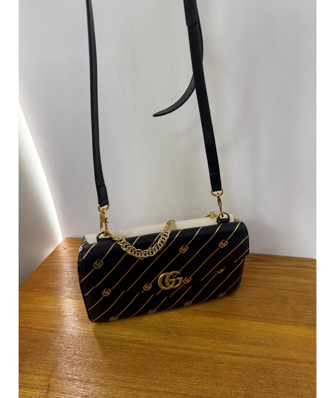 GUCCI Кожаная сумка через плечо, фото 4