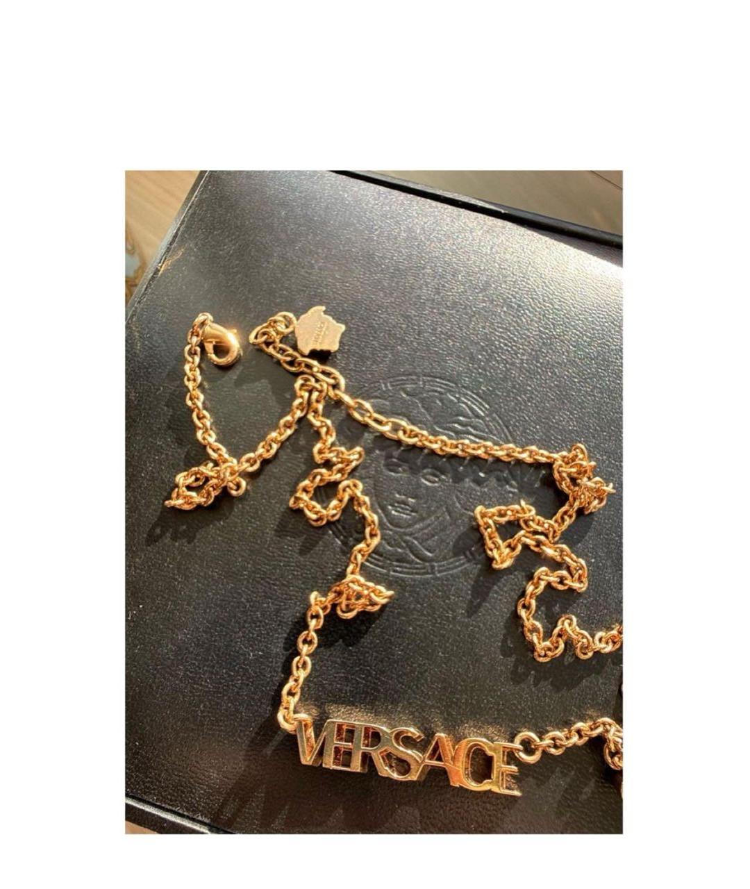 VERSACE Золотая подвеска, фото 3