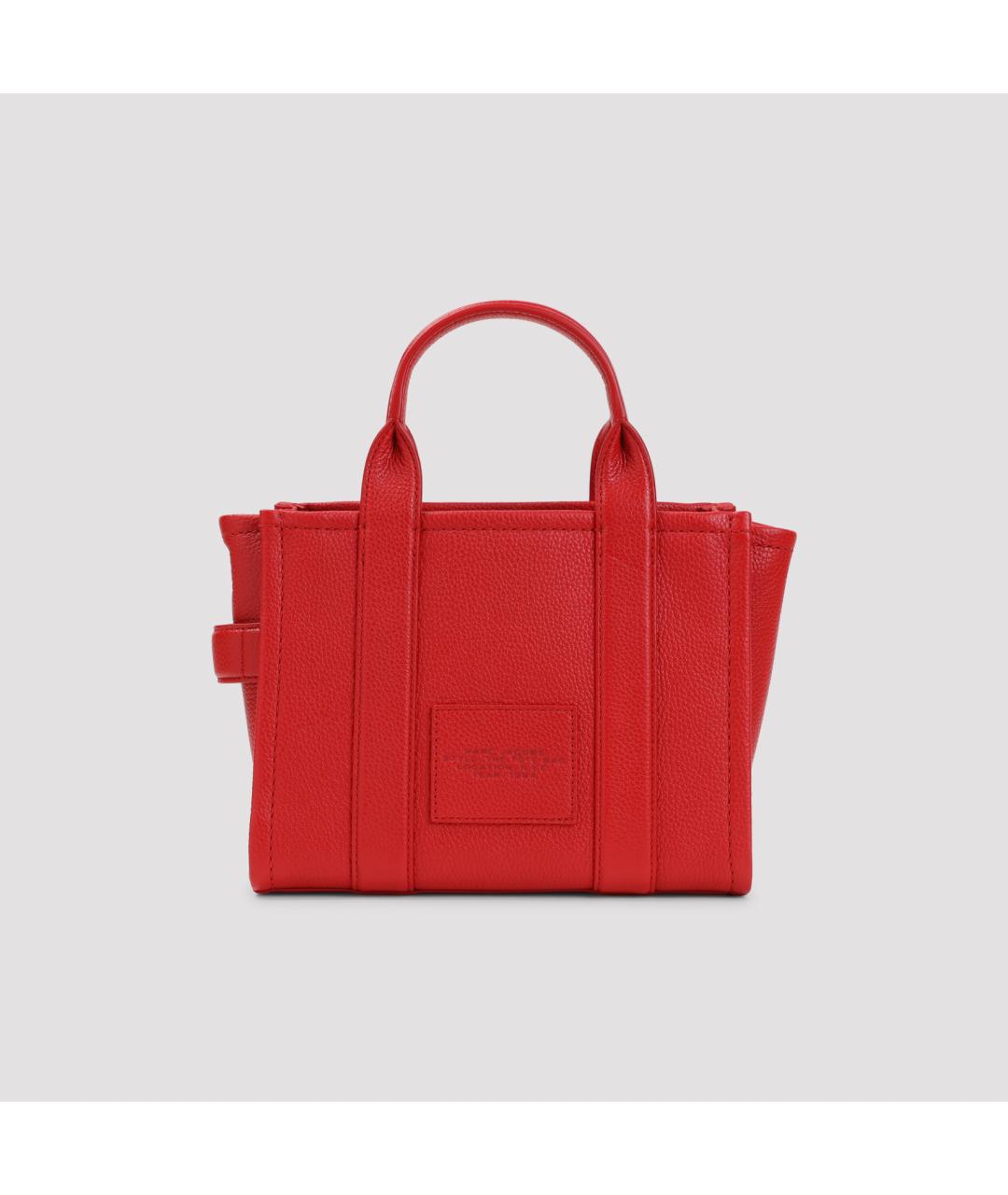 MARC JACOBS Красная кожаная сумка тоут, фото 3