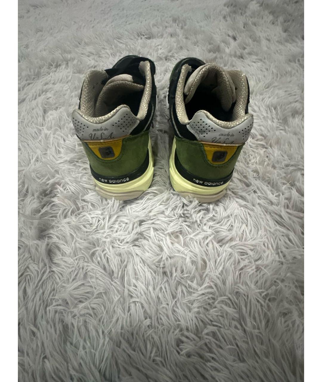 NEW BALANCE Мульти замшевые низкие кроссовки / кеды, фото 4