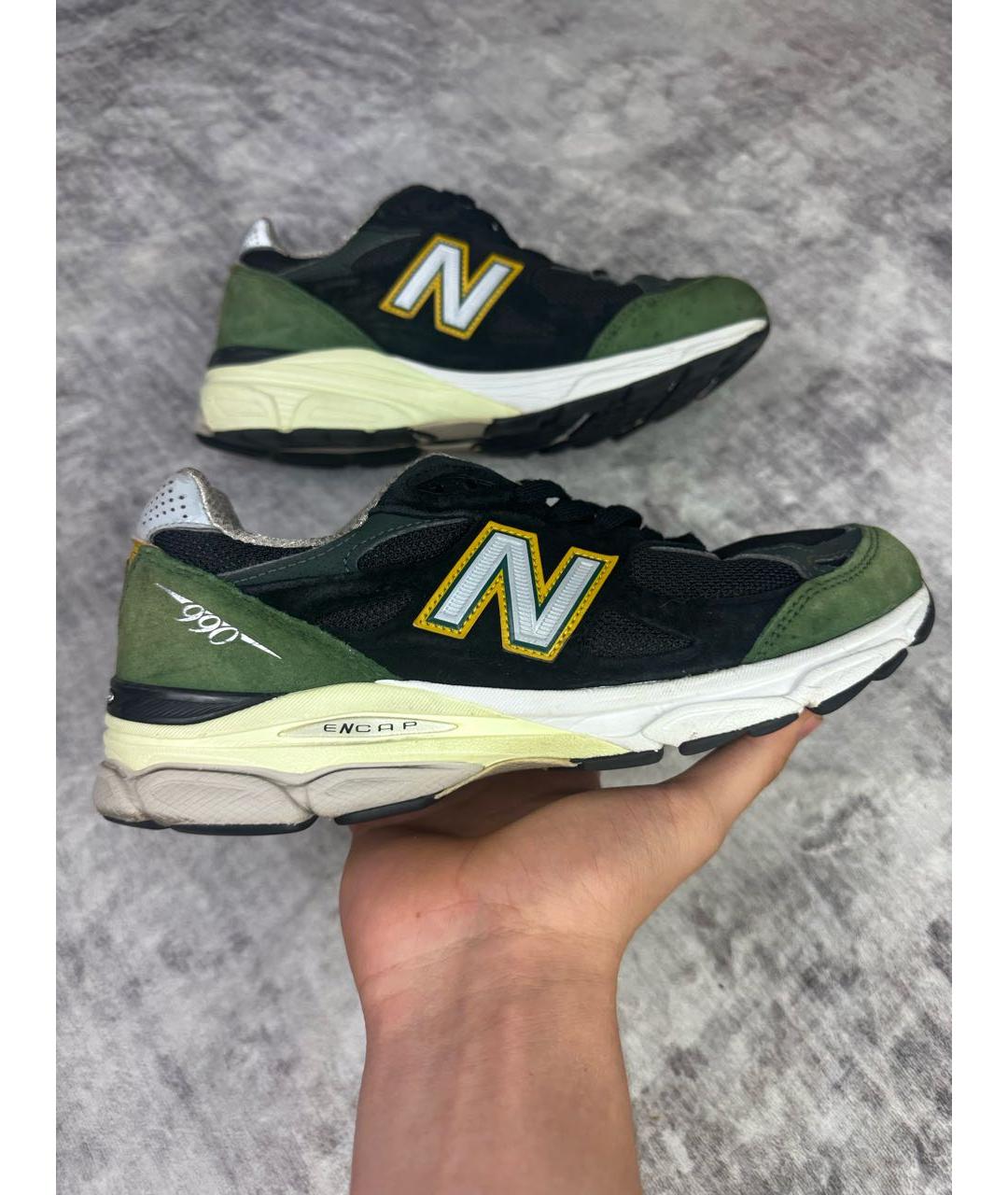 NEW BALANCE Мульти замшевые низкие кроссовки / кеды, фото 9